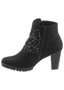 Citywalk Große Größen CITY WALK Stiefelette Gr. 38 schwarz für Damen