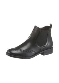 Tamaris Große Größen Chelseaboots Gr. 39 schwarz für Damen