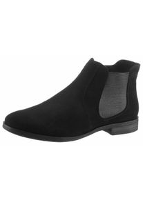 Große Größen s.Oliver Chelseaboots Gr. 40 schwarz für Damen