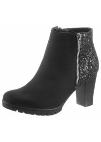 Citywalk Große Größen CITY WALK Stiefelette Gr. 40 schwarz für Damen