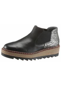 Rieker Große Größen Chelseaboots Gr. 41 schwarz für Damen