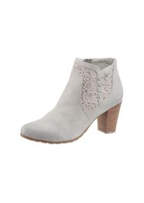 Große Größen Tom Tailor Stiefelette Gr. 40 grau für Damen