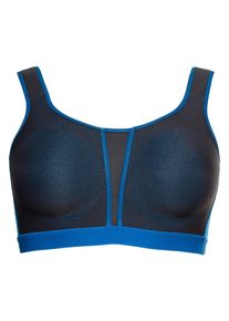 Große Größen Sport-BH aus Coolmax®, im Komfort-Schnitt Gr. 85C blau von sheego für Damen