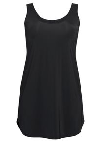 Große Größen Unterkleid mit gerundetem Saum, elastische Qualität Gr. 48 schwarz von sheego für Damen