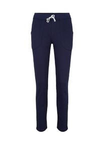 Tom Tailor Damen Loungwear Hose aus Sweat, blau, Gr. 34