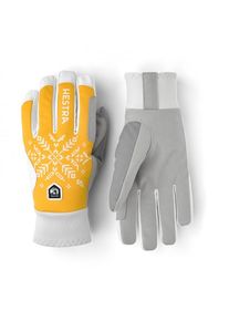 Hestra - Women's XC Primaloft 5 Finger - Handschuhe Gr 8 grau/orange