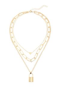 Lascana Ketten-Set goldfarben Gr. für Damen