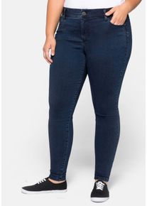 Große Größen Skinny Jeans mit »Ultimate Stretch«, wächst bis 3 Gr. mit Gr. 3 blau von sheego für Damen