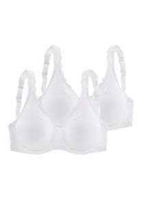 Petite Fleur Große Größen Bügel-BH Gr. 85B weiß für Damen