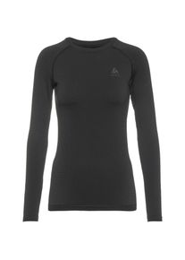 Odlo Performance Warm Eco Funktionsshirt Damen - schwarz - Gr. XL - Polyester/Polyamid/Elastan
