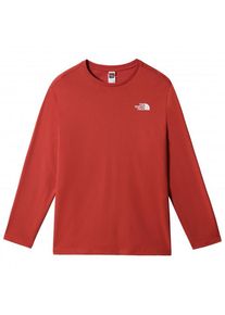 The North Face - L/S Easy Tee - Longsleeve Gr S rot