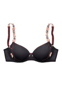 Lascana Große Größen Schalen-BH Gr. 100B schwarz für Damen