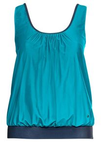 Große Größen Tankini-Oberteil in Oversized-Form, elastischer Bund Gr. 48E blau von sheego für Damen
