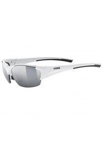 Uvex - Blaze III Cat: 0+1+3 - Fahrradbrille grau/weiß