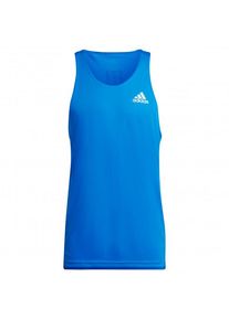 Adidas - Own The Run SGL Running Response Träger Shirt - Tank Top Gr M - Regular blau