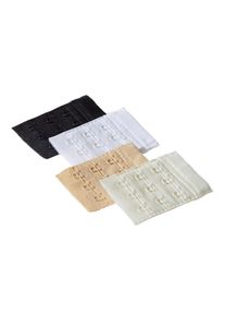 Lascana Große Größen BH-Verlängerung schwarz/weiß/beige/beige für Damen