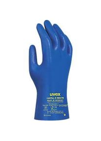 Chemikalienschutzhandschuhe Uvex rubiflex S NB27B, trikotiert, NBR-beschichtet, EN 374/Typ A, ergonomisch, 10 Paar, Gr.7