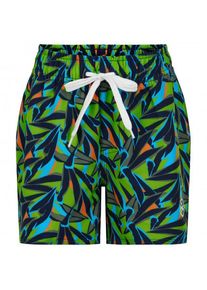 Color Kids - Kid's Swim Shorts Short AOP - Boardshorts Gr 92 schwarz/blau/oliv