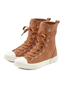Lascana Stiefelette camelfarben Gr. 36 für Damen