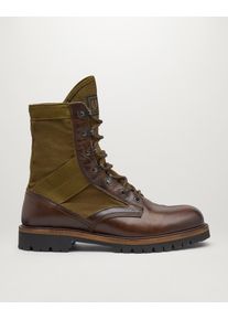 Belstaff Trooper Schnürstiefel Oiled Leather Cognac 41