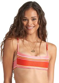 Billabong Tanlines Bralette - Bikini Oberteil für Damen - Rot - Größe L