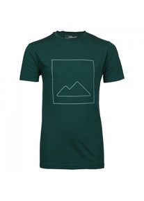 Bergfreunde.de - Kid's Merino150 Bergfreunde Outline T-Shirt - Merinoshirt Gr 104 grün