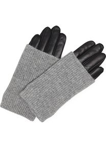 Markberg, Handschuhe Hellymbg in schwarz/hellgrau, Mützen & Handschuhe für Damen