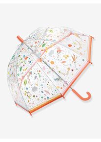 Transparenter Kinder Regenschirm „Kleine Freuden“ Djeco transparent/mehrfarbig bedruck