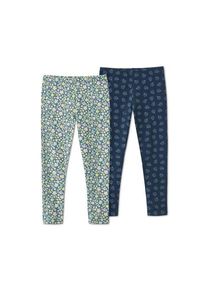 Tchibo 2 Leggings - Hellblau - Kinder - Gr.: 50/56