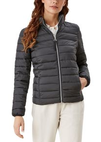 s.Oliver Große Größen Steppjacke mit hohem Stehkragen, figurbetont Gr. 40 schwarz für Damen