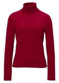 Rollkragen-Pullover aus 100% Premium-Kaschmir Peter Hahn Cashmere rot