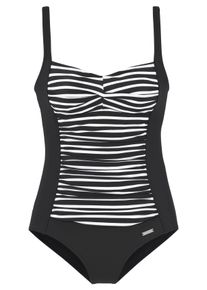 Lascana Große Größen Badeanzug Gr. 42B schwarz für Damen