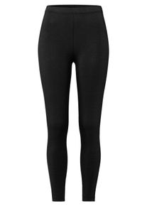 Vivance Große Größen Doppelpack Leggings mit Gummibund Gr. 40/42 weiß/schwarz für Damen