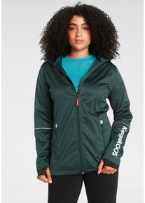 Kangaroos Große Größen Softshelljacke Gr. 58 blau für Damen