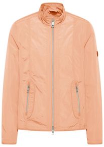 Lebek Große Größen Blousonjacke mit dezenter Struktur, gefüttert Gr. 52 orange für Damen