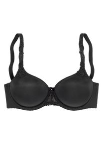 Lascana Große Größen Minimizer-BH Gr. 85B schwarz für Damen