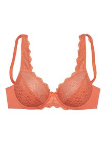 Nuance Große Größen Bügel-BH Gr. 85B rot für Damen