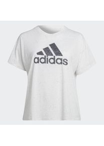 adidas Sportswear Große Größen T-Shirt Gr. 48/50 weiß für Damen