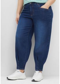 Große Größen Mom-Jeans OLIVIA in Five-Pocket-Form Gr. 50 blau von sheego für Damen