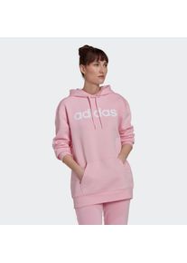 adidas Sportswear Große Größen Kapuzensweatshirt Gr. L rosa für Damen