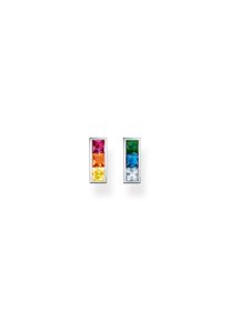 Thomas Sabo Ohrstecker bunte Steine silber