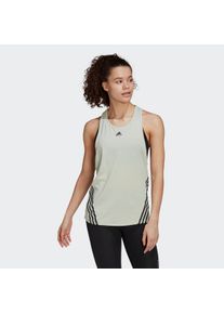 adidas Performance Große Größen Tanktop Gr. L grün gestreift für Damen