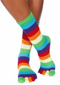 H.I.S. H.I.S Zehensocken mehrfarbig Gr. 35-42 für Damen. Nachhaltig.