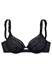 Nuance Große Größen Bügel-BH Gr. 80D schwarz für Damen