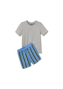 Tchibo Shorty-Pyjama - Weiss/Gestreift - Kinder - Gr.: 122/128