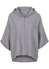 Hoodie-Pullover aus Schurwolle und Kaschmir include grau