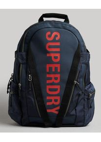 Superdry Men's Mountain Tarp Rucksack mit Grafik Marineblau - Größe: 1Größe