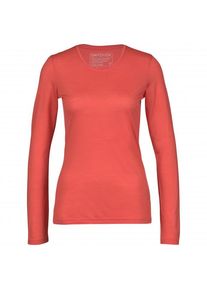 Merinoshirt Ortovox 150 Cool Clean L/S Damen (Gr S |rot)