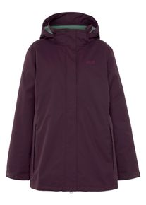 Jack Wolfskin Große Größen Funktionsjacke Gr. 54 lila für Damen
