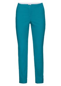 Große Größen Bengalin-Hose in schmaler Passform Gr. 50 blau von sheego für Damen